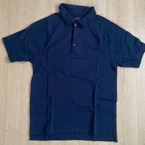 JCrew Navy Mesh Polo, Size S